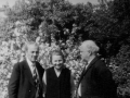 Leon Kalustian, Satenig Kalustian și Nicolae Carandino